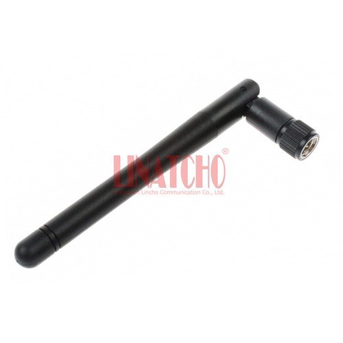2.4GHz 2400MHz 3DB Plegable Corto Pequeño SMA Macho Pin Plug WIFI CCTV Omni Antena - Imagen 8 de 11