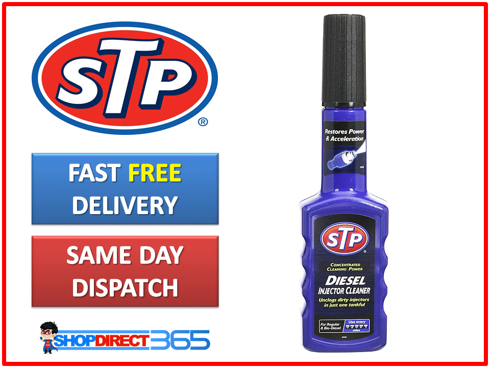 STP Diesel injector cleaner fuel system cleaner additive 200ml Improve Power NEW eBay