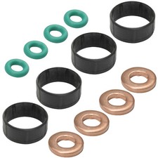 12PCS DICHTUNGSSATZ INJEKTOR EINSPRITZDÜSE für FORD PEUGEOT CITROEN 1.4 TDCI HDI