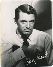 Cary Grant- Signed Vintage Photograph