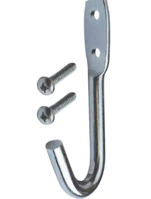 Everbilt Top Mount Coat Hooks Rowan Single Brass Coat Hook