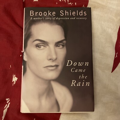 Brooke Shields Book Down Came The Rain Hardback