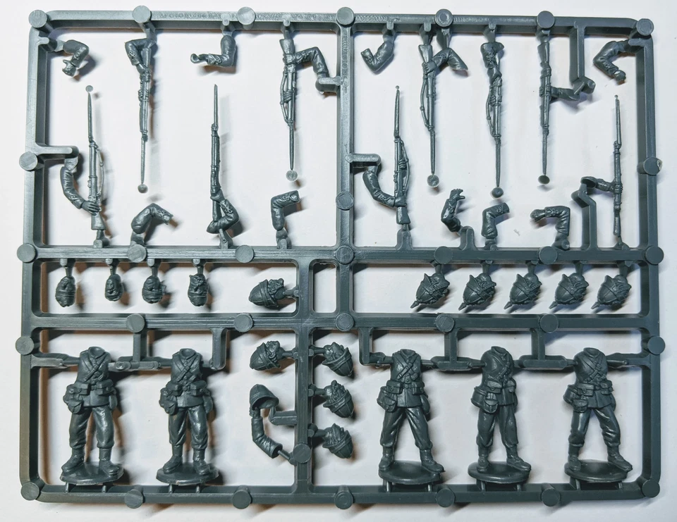 Perry Miniatures BRITISH Zulu War Infantry sprue