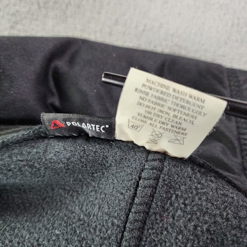 Marmot Fleece Vest Mens XL Black Full Zip Polartec Outdoor Hiking Jacket M9099 - Picture 19 of 20