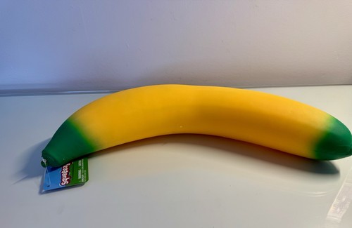 Lot of 3  Squishy Squeeze Toy Lot Duck Banana Carrot Rainbow Duck - Picture 4 of 5