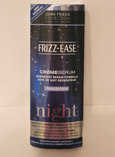 JOHN FRIEDA FRIZZ EASE OVERNIGHT REPAIR CREME SERUM 50ml DISCONT RARE, BRAND NEW