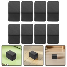 Silicone Child Safety Corner Guards 8Pcs Black Drawer Handle Protectors for Home