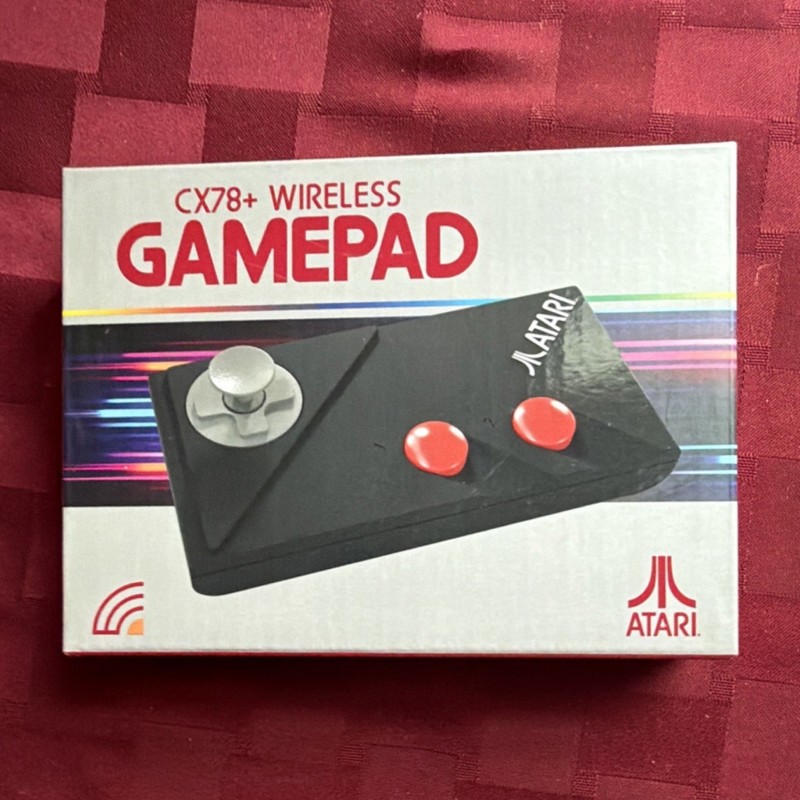 Atari CX78+ Wireless USB Gamepad for Atari 2600, 7800, 7800+, USB-A Devices