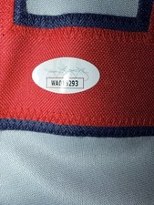 Andruw Jones Atlanta Braves Autographed Jersey JSA Authenticated Baseball