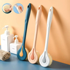 1Pc Long Handle Bath Brush Soft Hair Bath Brush Back Ball Brush Bathroom Body Br