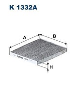 Filtron Filter, Innenraumluft K 1332A FüR KIA Hyundai