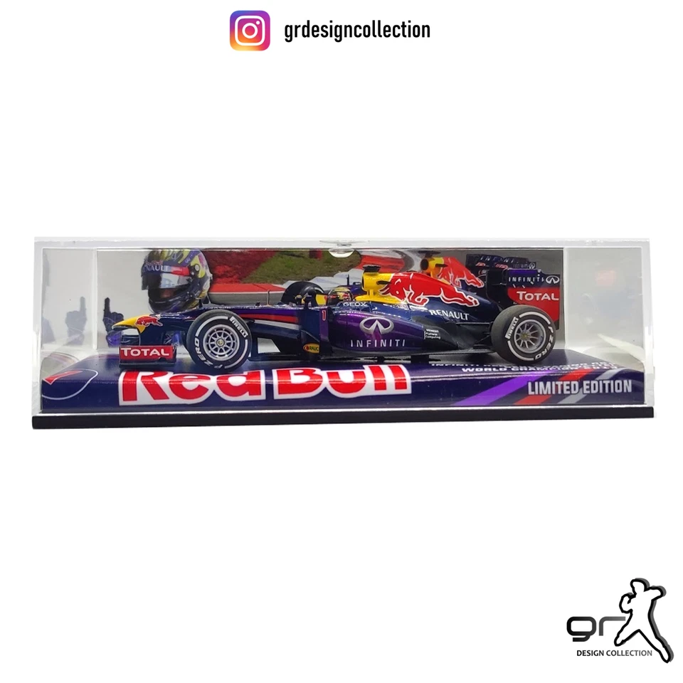 Sebastian Vettel - Red Bull RB9 - F1 World Champion 2013 / Minichamps / 1:43 - Immagine 2 di 4