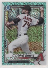 2021 Bowman Chrome Prospects Aqua Shimmer Refractor 38/125 Bryce Jarvis 7i2