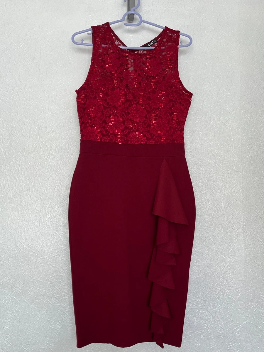 Quiz Lace Red Dresses for Women for sale | eBay UK