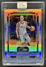 2024-25 Panini One and One Manu Ginobili Legends #/75 Spurs