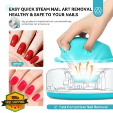 SAVILAND Heated Gel Nail Polish Remover Machine Steam Soak Off