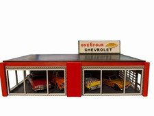 1/64 Scale  Car Dealership  Built