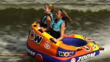WOW Zoom Duo Inflatable Raft - 2 Rider Multi Tow