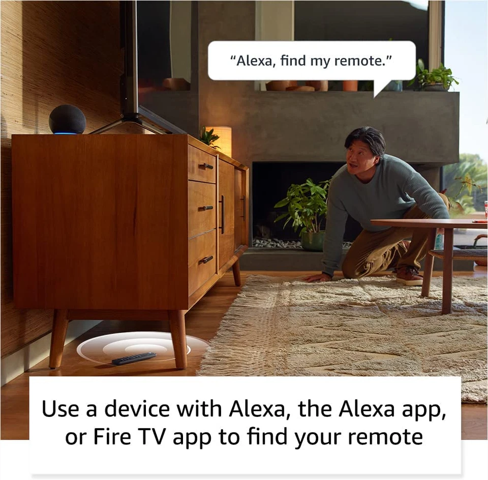 Fire TV Alexa Voice Remote Pro (Modelo Más Nuevo) con Buscador Remoto, Controles de TV, a Foto 3 de 4