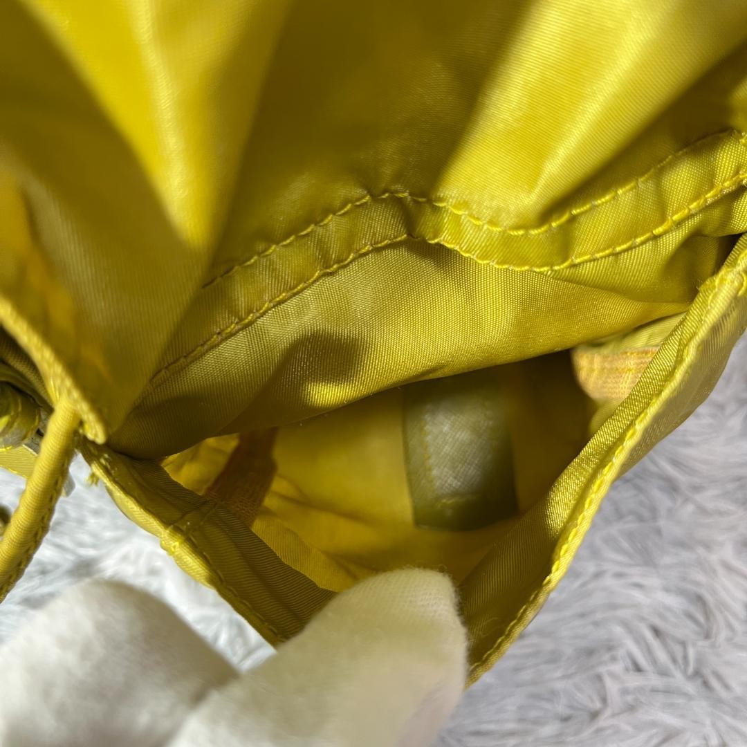 PRADA Nylon Rucksack Backpack Triangular Plate Us… - image 14