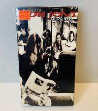 The Best Of Bon Jovi: Cross Road VHS 1994 Music Video Polygram - New Sealed
