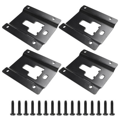 Fits Present Ford F150 FL3Z9928408AB Set of 4 Truck Bed Cargo Tie Down Brackets