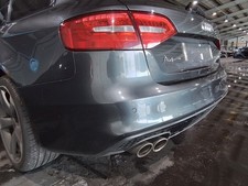 REAR BUMPER AUDI A4 MK4 FL 12-15 AVANT TDI S LINE BLACK EDITION 5DR ESTATE GREY