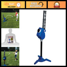 4-in-1 Pitching Machine for Baseball & Softball Training, Adjustable Speed, Easy