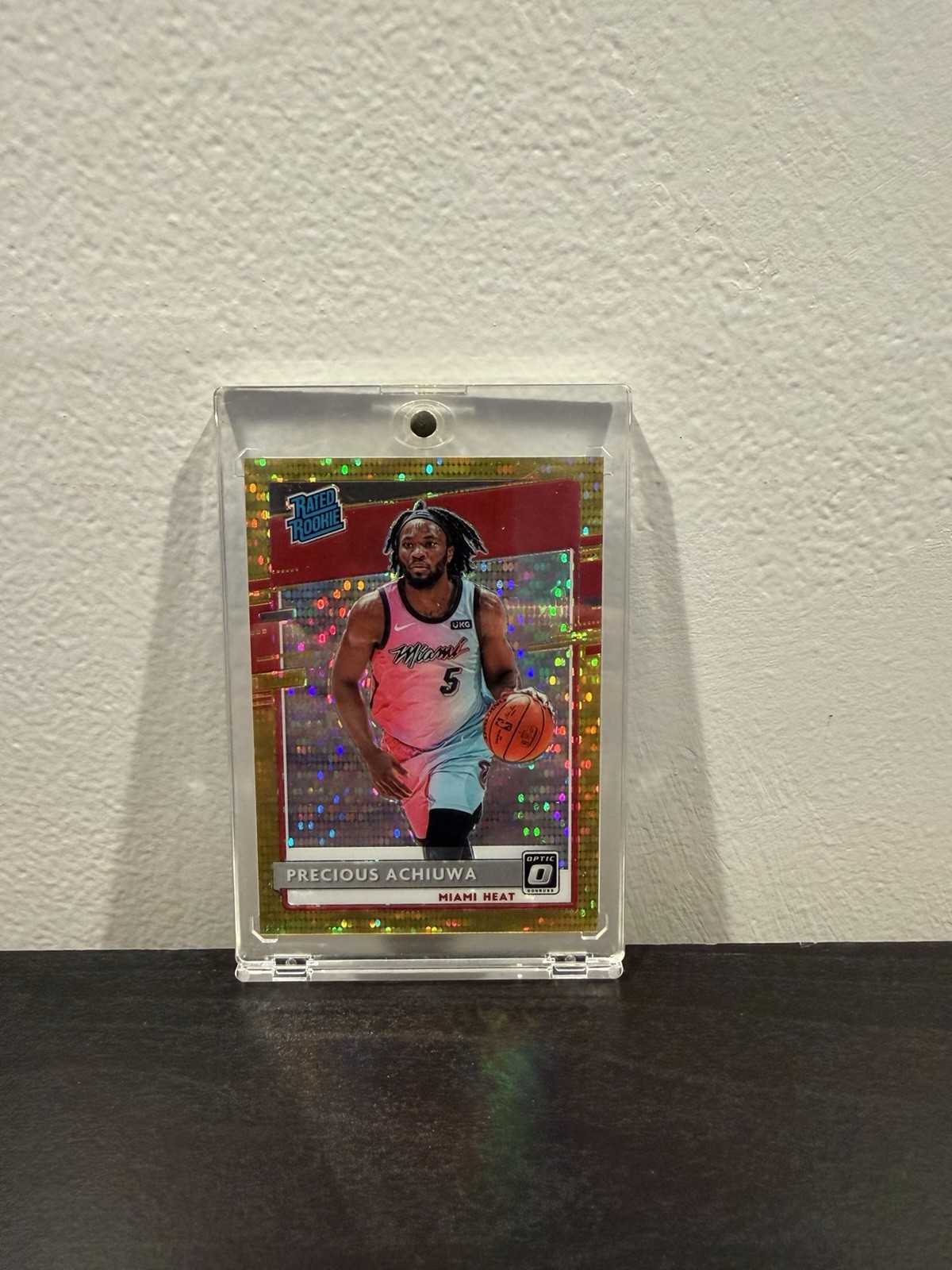 Precious Achiuwa 2020-21 Optic Gold Pulsar Prizm /10 RC SSP 🔥📈