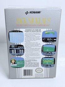 Jack Nicklaus' Golf (Nintendo NES) Complete In Box. Very Good Condition.