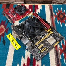 ASUS H81M-D PLUS mATX Motherboard Combo i7-4790  16GB RAM  GeForce GTX750ti