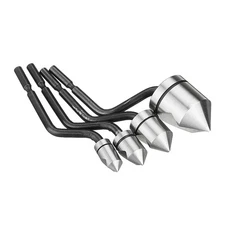 Countersink Cutter Burr Bits Deburring Tool for Grinding Polishing Carving E