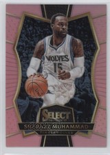 2016 Panini Select National Convention Pink Prizm 1/15 Shabazz Muhammad #180 2r7
