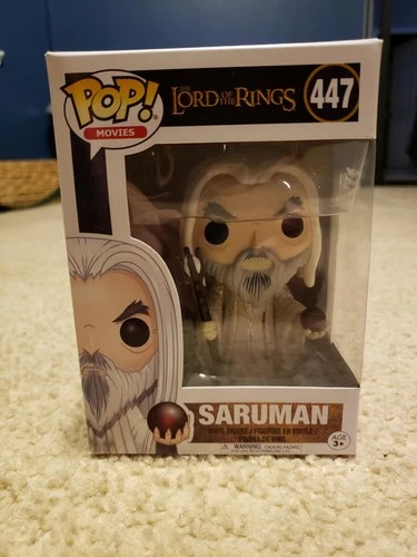 Funko POP! Movies- Lord of the Rings -Saruman #447  Vinyl figure