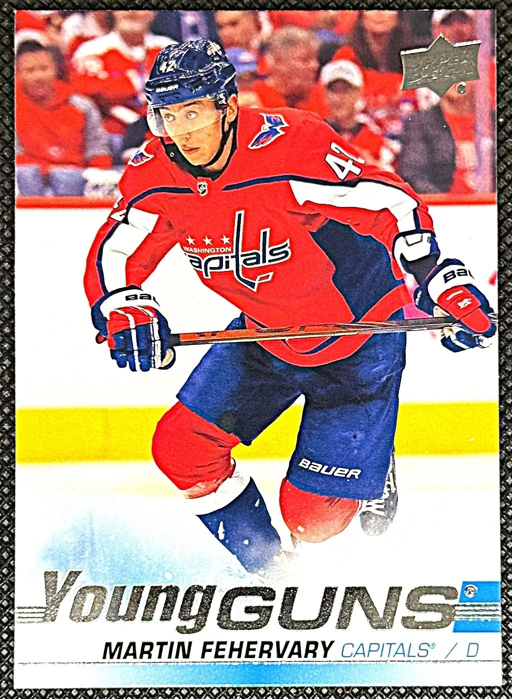 2019-20 Upper Deck Young Guns #236 Martin Fehervary - Washington Capitals