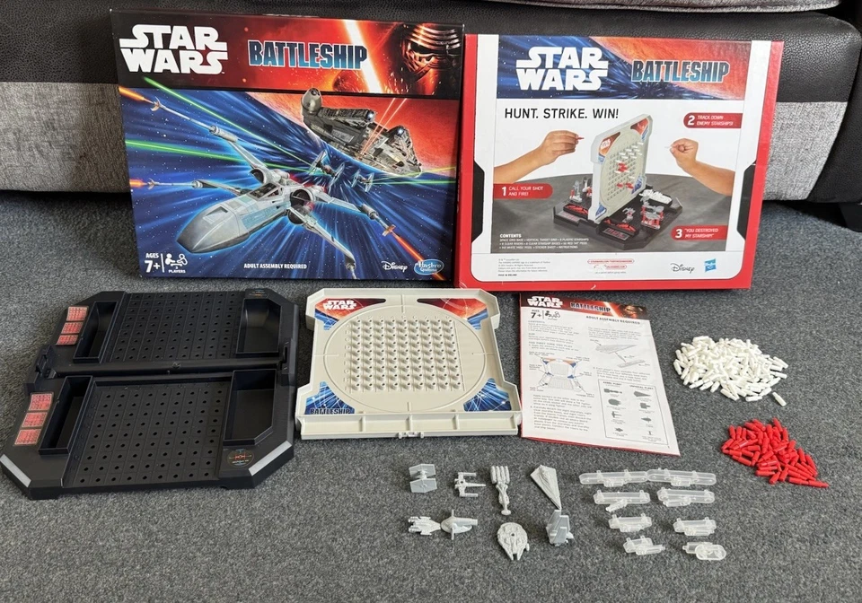 Battleship Board Game - Star Wars Edition Hasbro Disney - Family 2 Player 7+ - Image 2 of 4