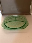 Jeannette Uranium Green Adam Grill Plate,Excellent Condition — photo 3