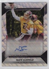 2016 Panini Prizm Rookie Blue Wave 143/149 Nate Sudfeld #RA-NSF Auto 0c2