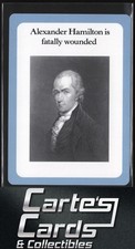 Alexander Hamilton 2011 Chronology Cards American History I 1607-1865 #NNO