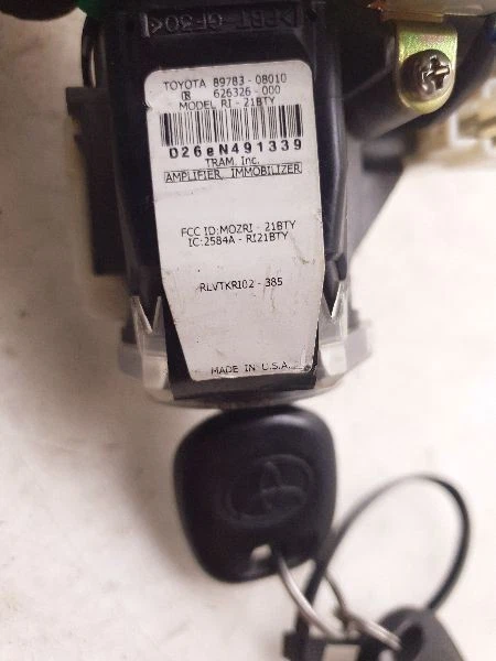04 05 06 07 08 09 10 TOYOTA SIENNA IGNITION SWITCH WITH KEY - Image 4 of 4