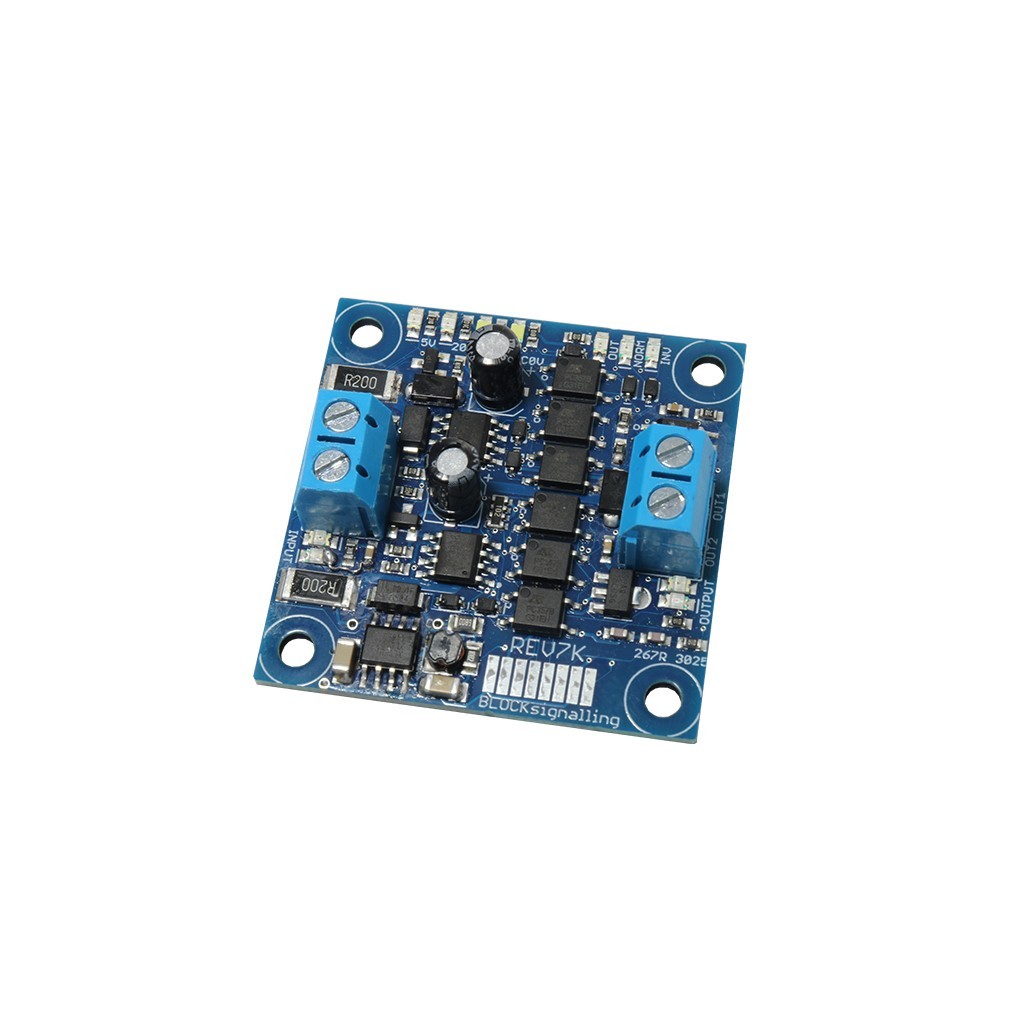 BLOCKsignalling REV7K-4A HM7000 TT:120 15V DC RLM High-Power Reverse Loop Module