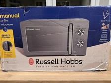 Russell Hobbs 20L Stainless Steel Microwave (+plate) – FAULTY – Spares / Repair