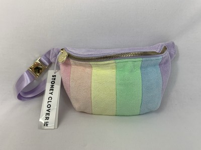 NWT Stoney Clover Lane Rainbow Terry Fanny Pack