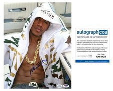 Nick Cannon Signed Autographed 11x14 Photo Hot Sexy Abs ACOA PSA