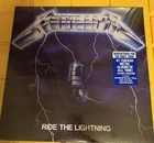 Metallica Ride The Lightning Vinyl LP 180g 2016 Blackened Record NEW Sealed