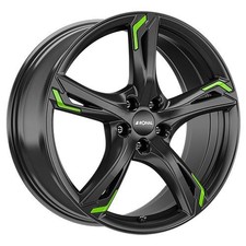 1x RONAL RONAL R62 GREEN jetblack 8.0Jx19 5x112 ET45