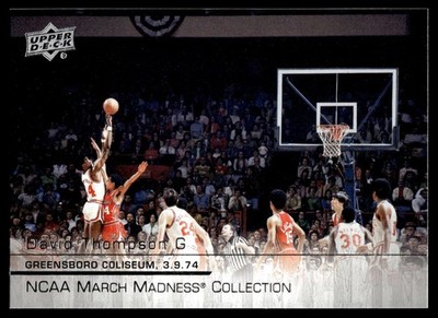 2014-15 Upper Deck NCAA March Madness David Thompson #DT-1 NC State Wolfpack