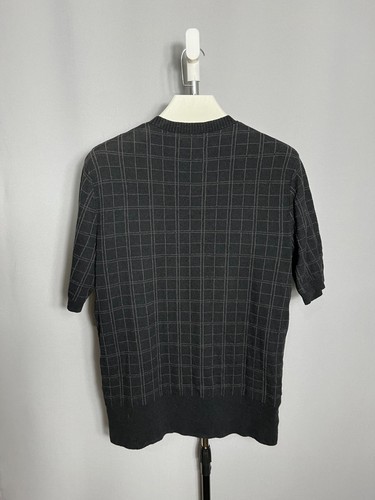 Fred Perry x Miles Kane Black 1/4 Quarter Zip Polo Shirt Sz L - Picture 6 of 6