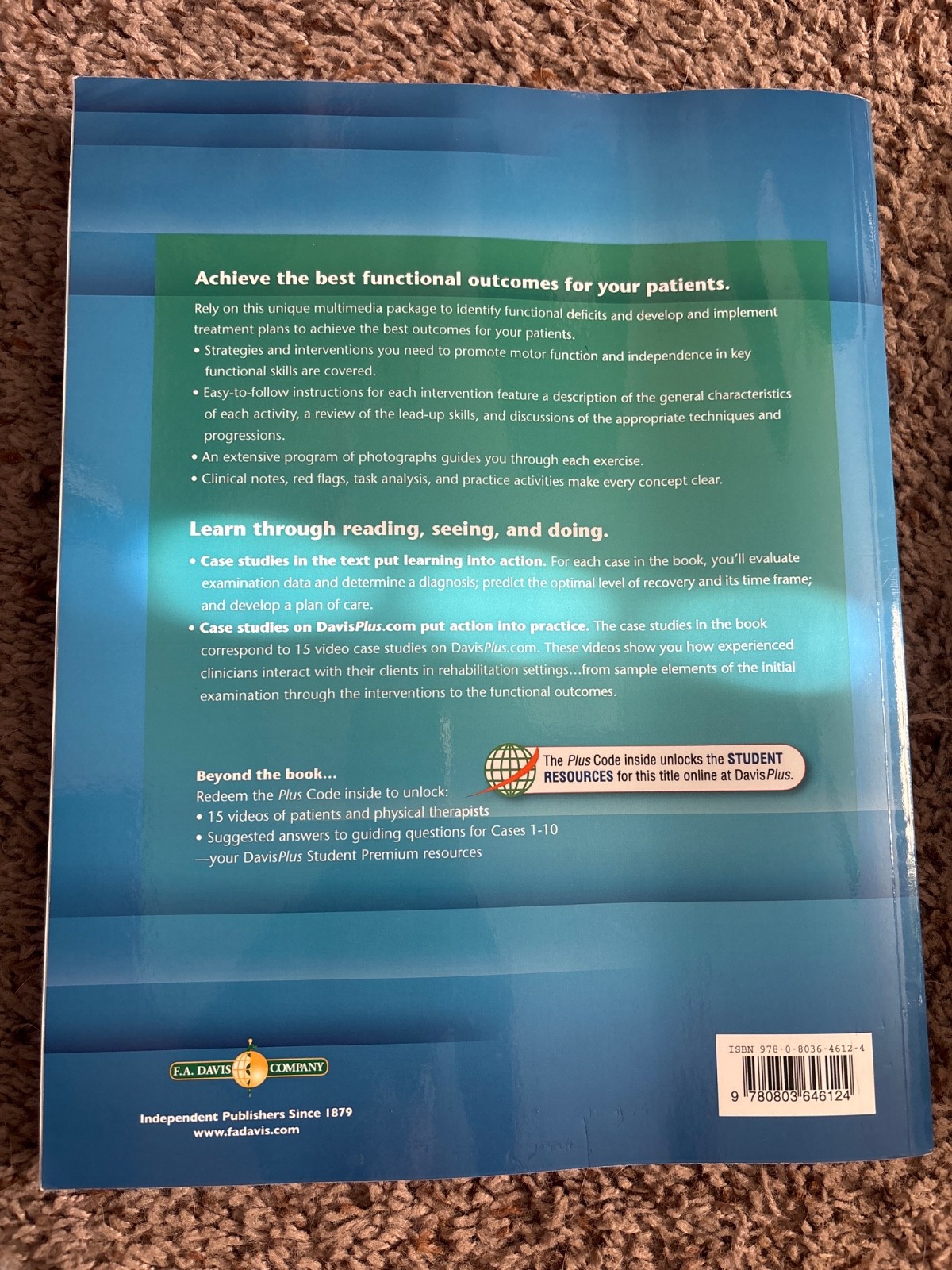 Improving Functional Outcomes in Physical Rehabilitation by Thomas J ...