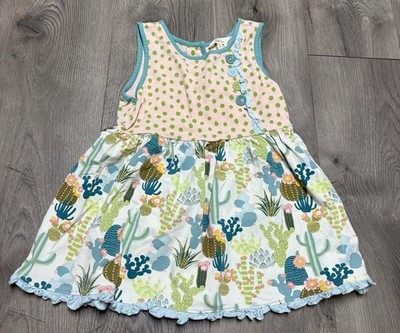 Matilda Jane Dream Chasers Cactus Sunrise Top EUC Size 12